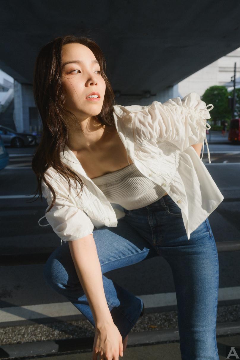 東京外国人モデル事務所アクアモデル所属の日本人モデルのカスミ