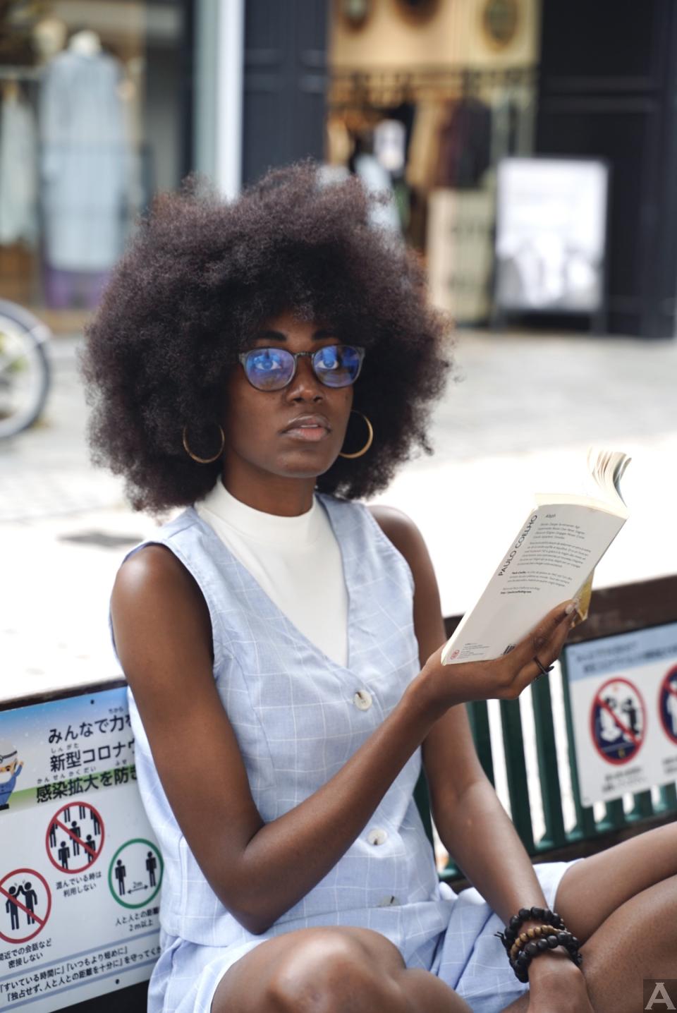 東京外国人モデル事務所アクアモデルの黒人モデルキラ