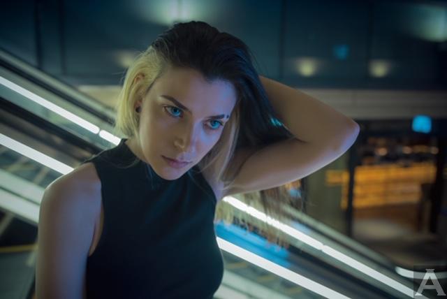 東京外国人モデル事務所アクアモデルの白人モデルサラフィナ