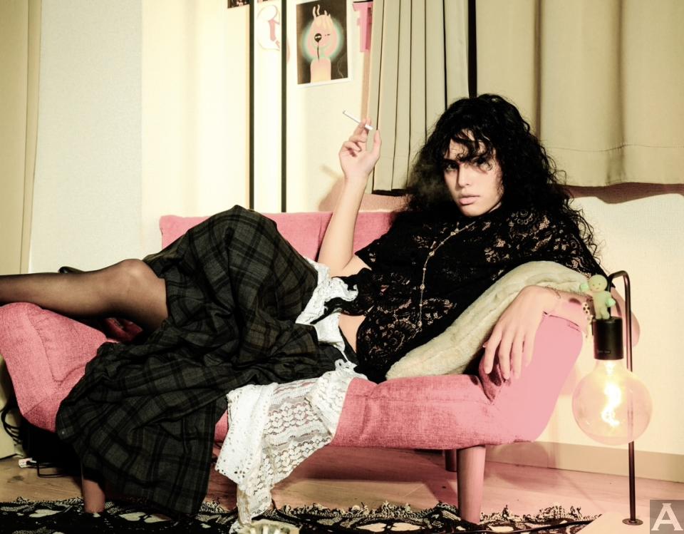 東京外国人モデル事務所アクアモデル所属のハーフモデルのソフィア