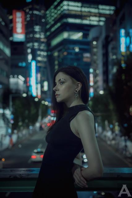 東京外国人モデル事務所アクアモデルの白人モデルサラフィナ