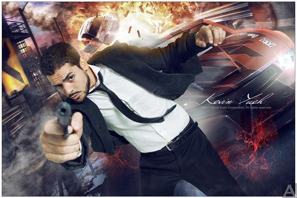 東京外国人モデル事務所アクアモデルの白人モデルマウリシオ