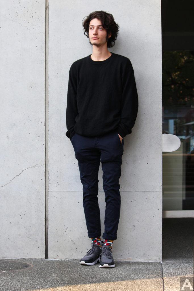 東京外国人モデル事務所アクアモデルの白人男性モデルニール