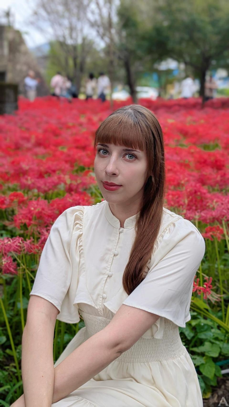 東京外国人モデル事務所アクアモデル所属白人モデルのエミリア