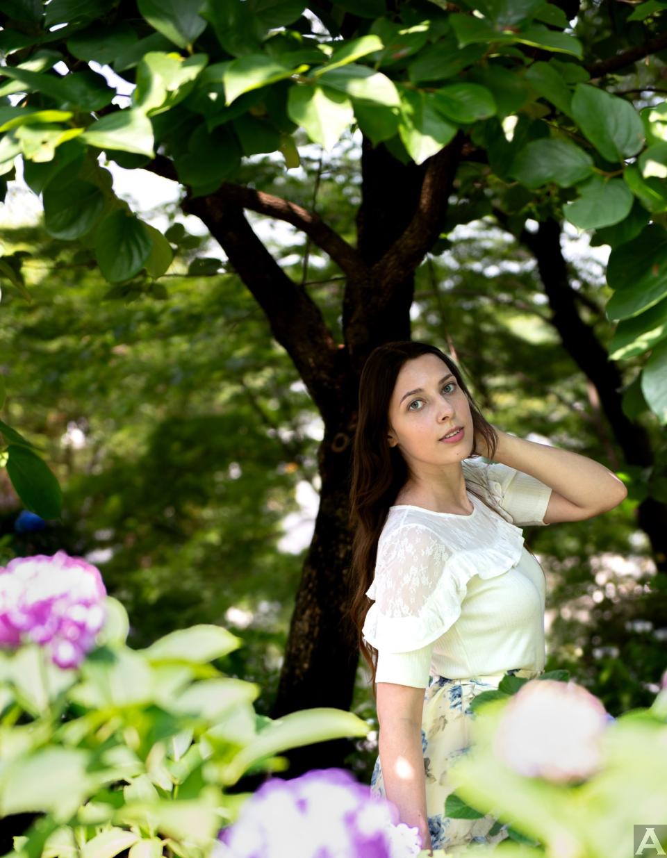 東京外国人モデル事務所アクアモデル所属白人モデルのエミリア