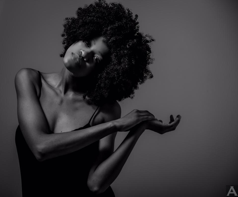 東京外国人モデル事務所アクアモデルの黒人モデルナマ