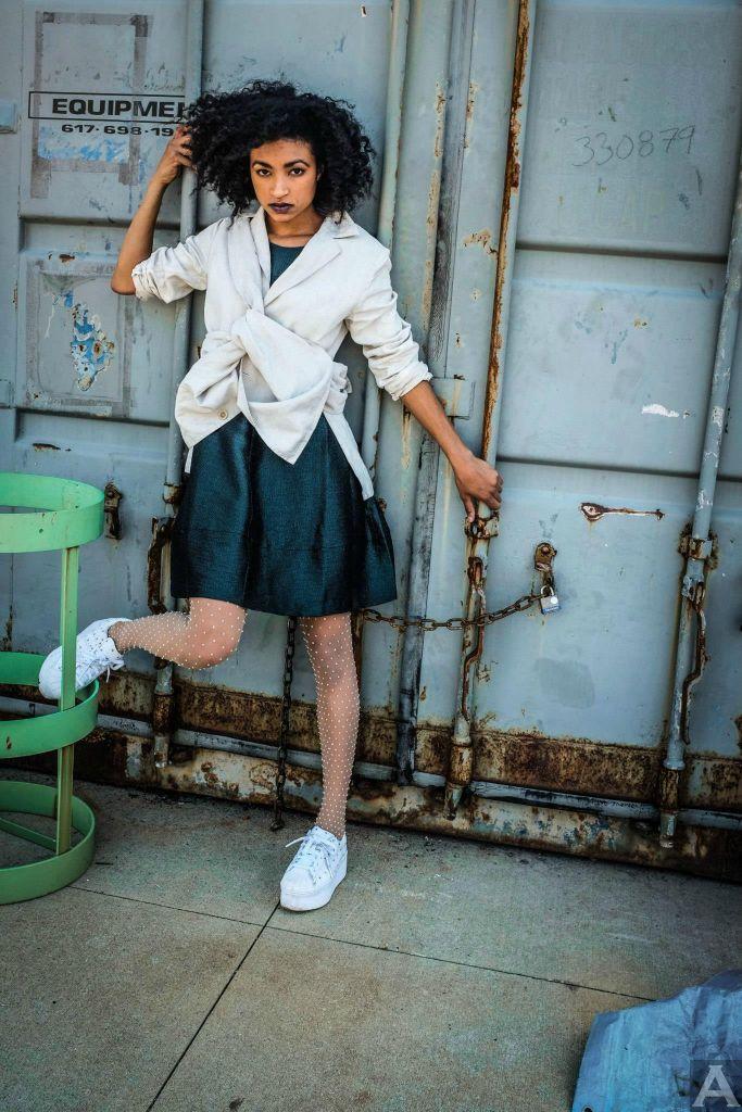 東京外国人モデル事務所アクアモデルの黒人モデルクロエ