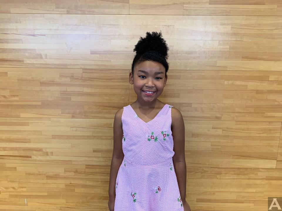 東京外国人モデル事務所アクアモデル所属ハーフ黒人キッズモデルカレア