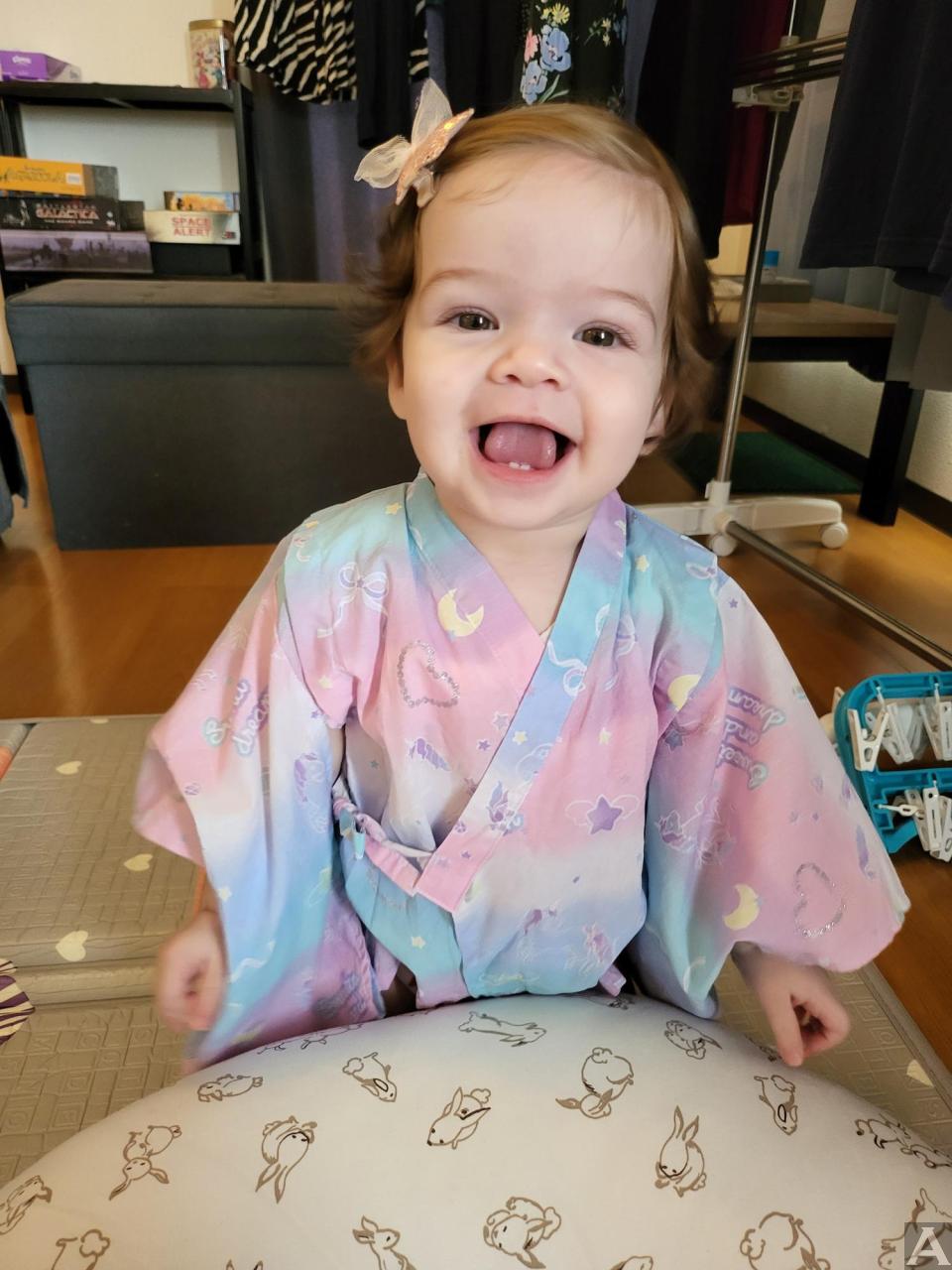 東京外国人モデル事務所アクアモデル所属のベビーモデルのアンシア