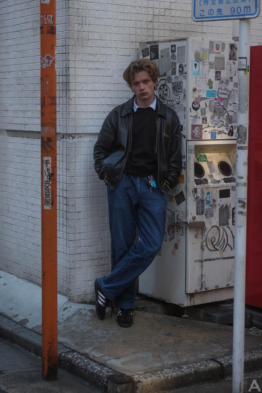 東京外国人モデル事務所アクアモデルの白人男性モデルベン