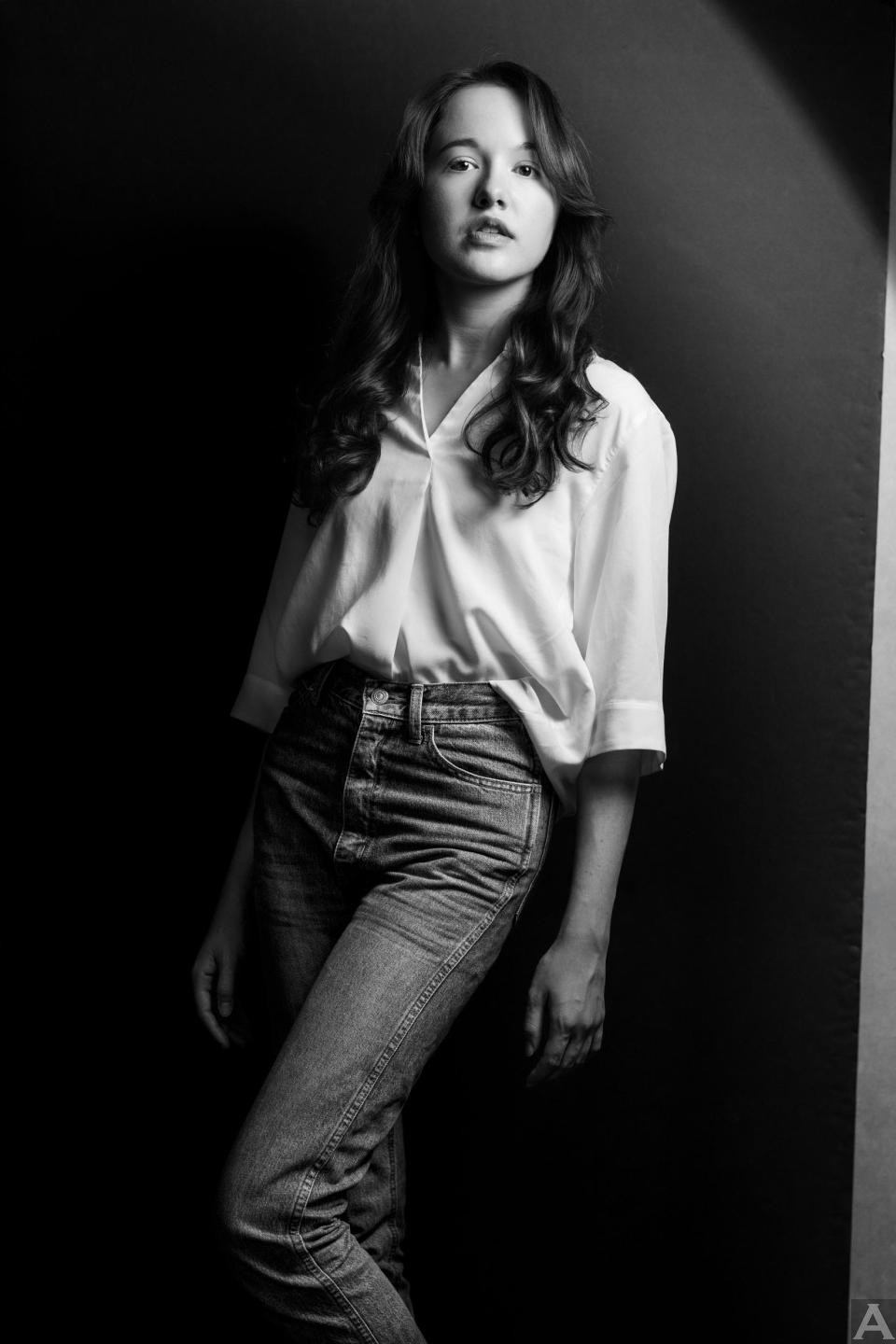 東京外国人モデル事務所アクアモデル所属の白人モデルのパイパー