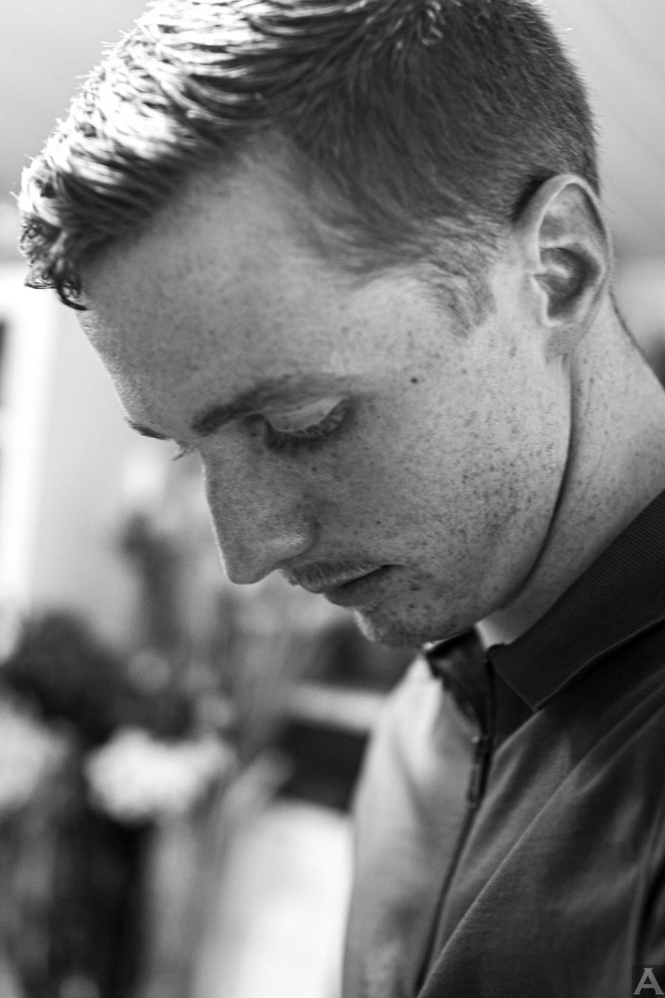 東京外国人モデル事務所アクアモデル所属の白人モデルのバレンタイン