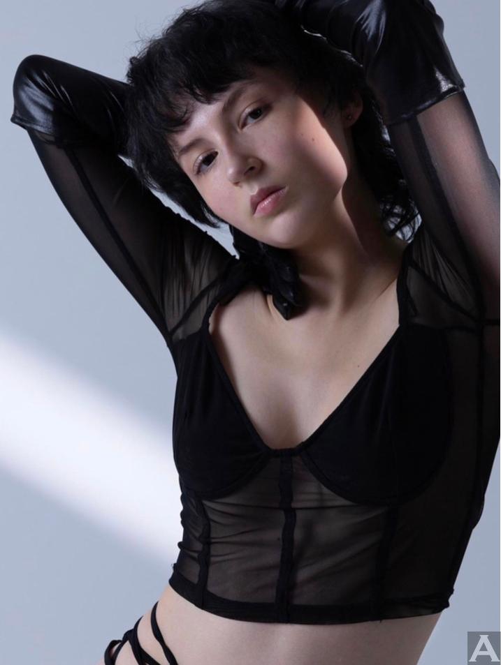 東京外国人モデル事務所アクアモデル所属の白人モデルのコラ