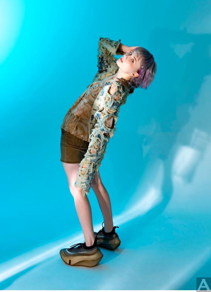 東京外国人モデル事務所アクアモデル所属の白人モデルのコラ