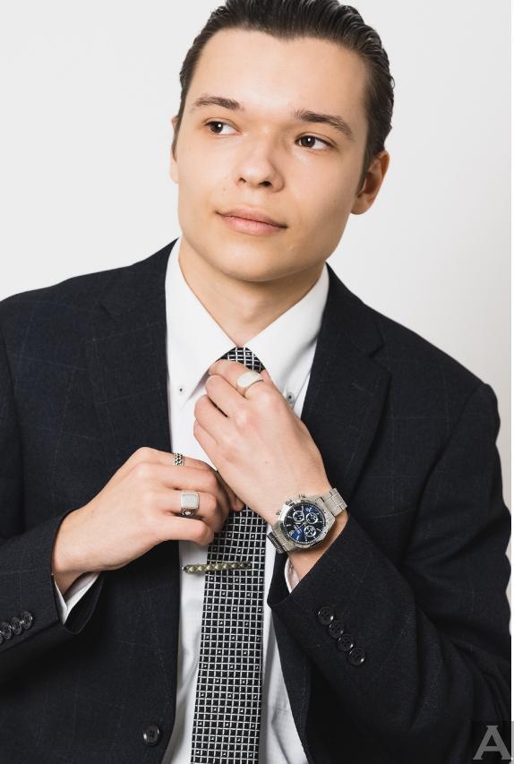 東京外国人モデル事務所アクアモデル所属の白人モデルのミカエル