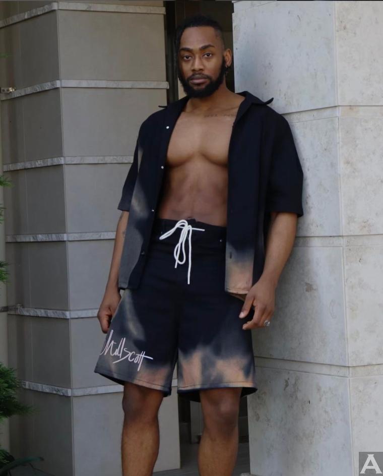 東京外国人モデル事務所アクアモデル所属の黒人モデルのケルヴィン