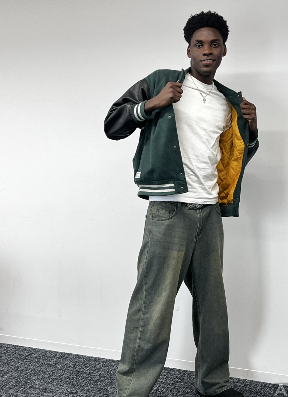 東京外国人モデル事務所アクアモデル所属の黒人モデルのケリー