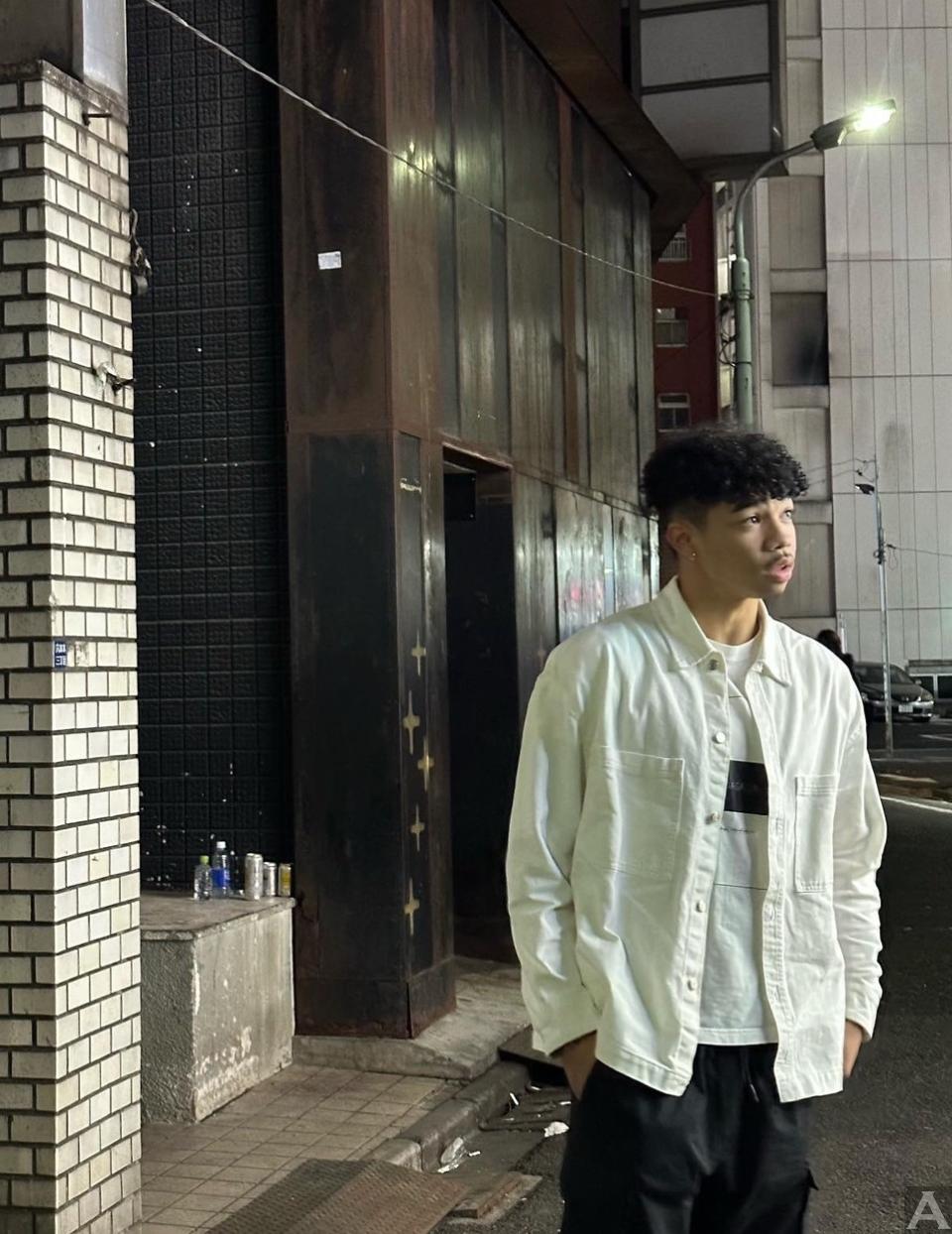 東京外国人モデル事務所アクアモデル所属のハーフモデルのジオ