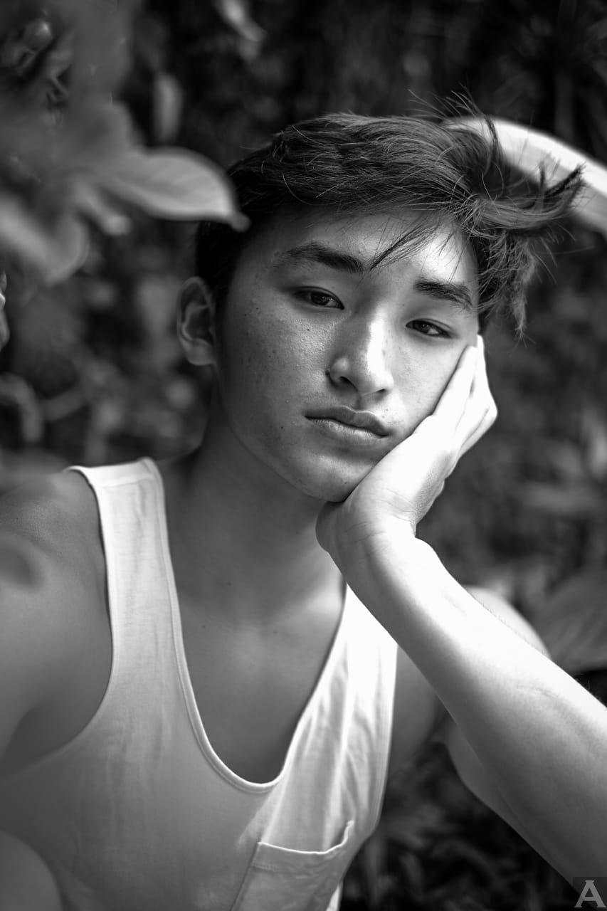 東京外国人モデル事務所アクアモデル所属の日本人モデルのヨウ