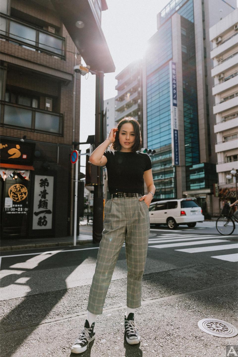 東京外国人モデル事務所アクアモデル所属のハーフモデルのレイチェルハナ