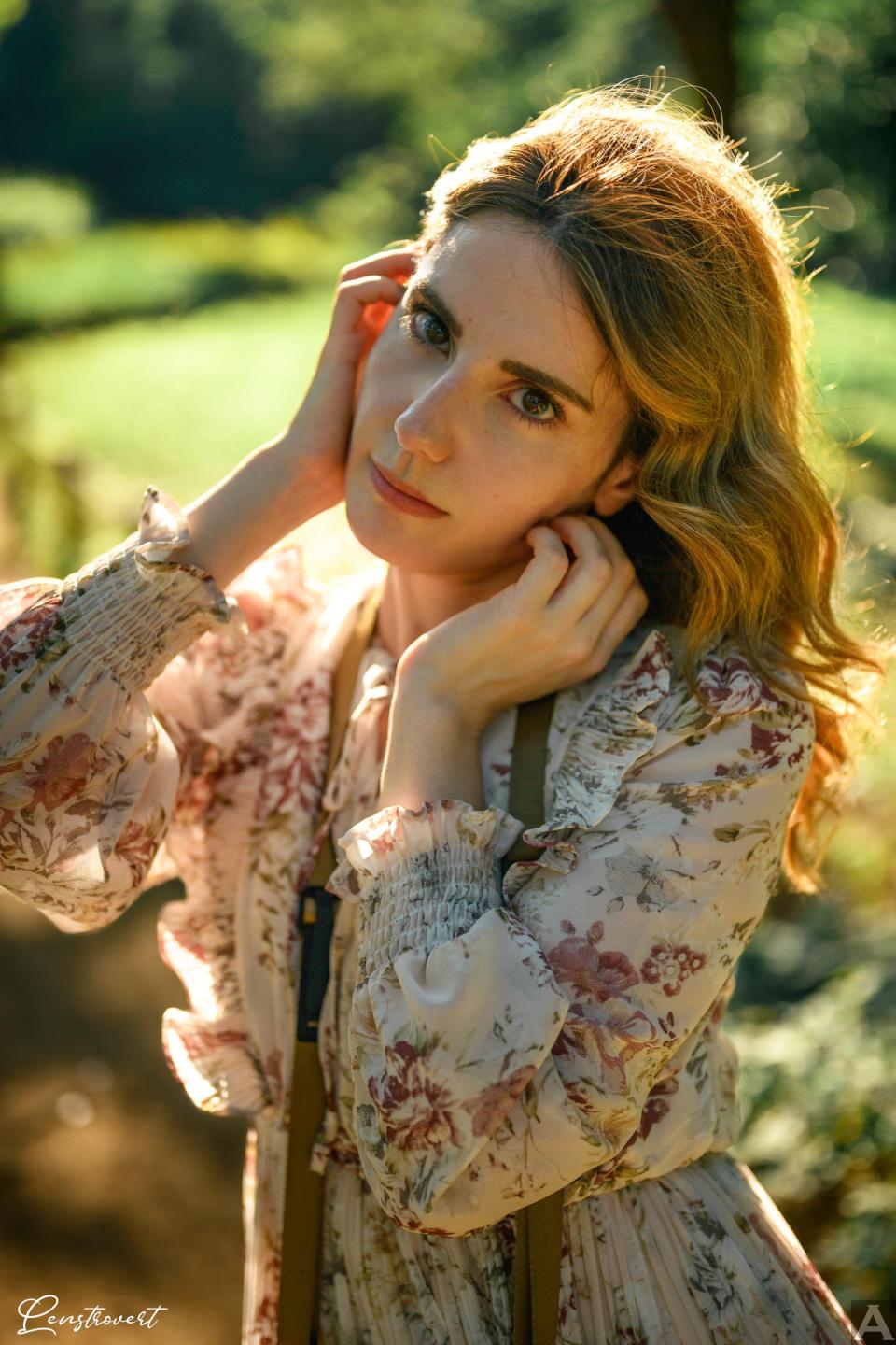 東京外国人モデル事務所アクアモデル所属の白人モデルのアリサ