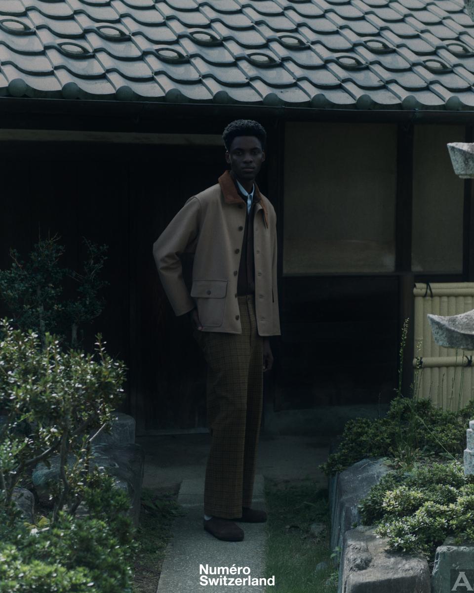 東京外国人モデル事務所アクアモデル所属の黒人モデルのケリー