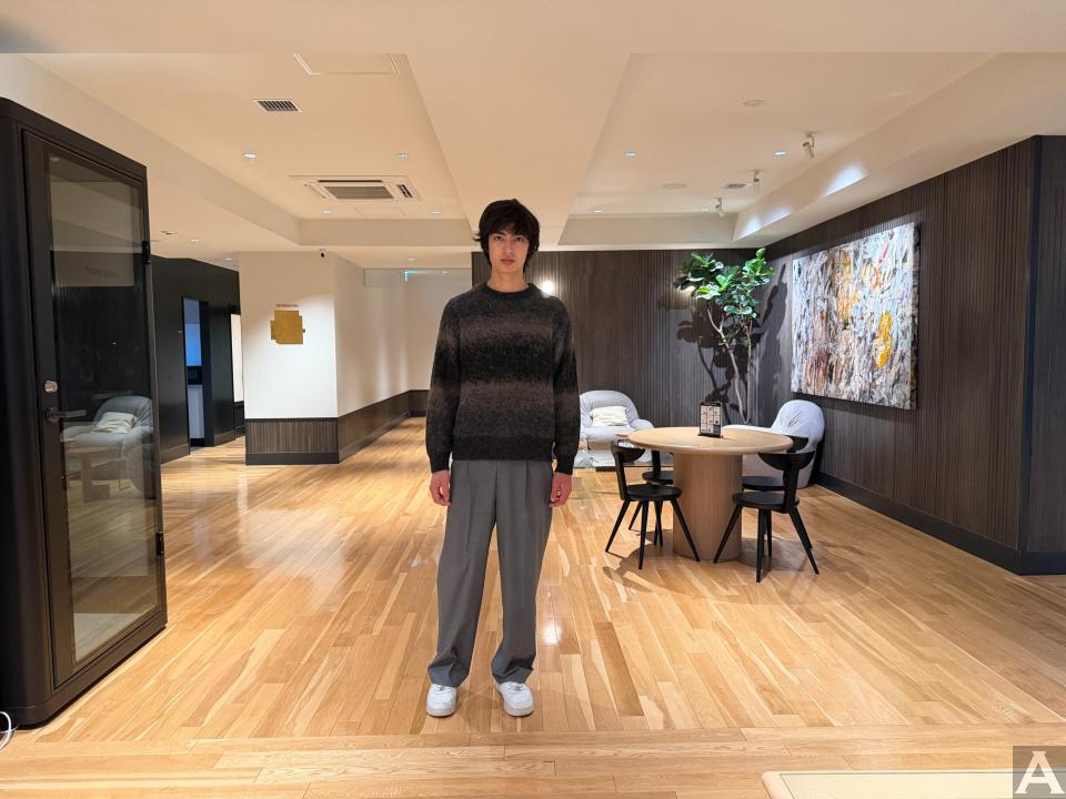 東京外国人モデル事務所アクアモデル所属のハーフモデルのユウセイ