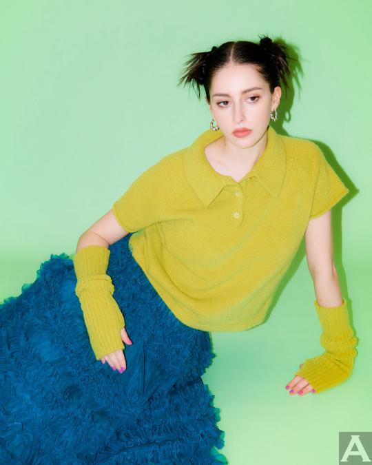 東京外国人モデル事務所アクアモデル所属の白人モデルのセリア