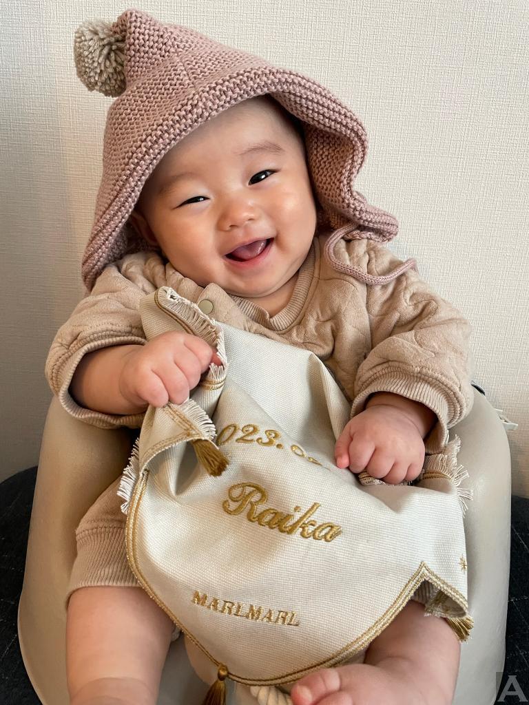 東京外国人モデル事務所アクアモデル所属のベビーモデルのライカ