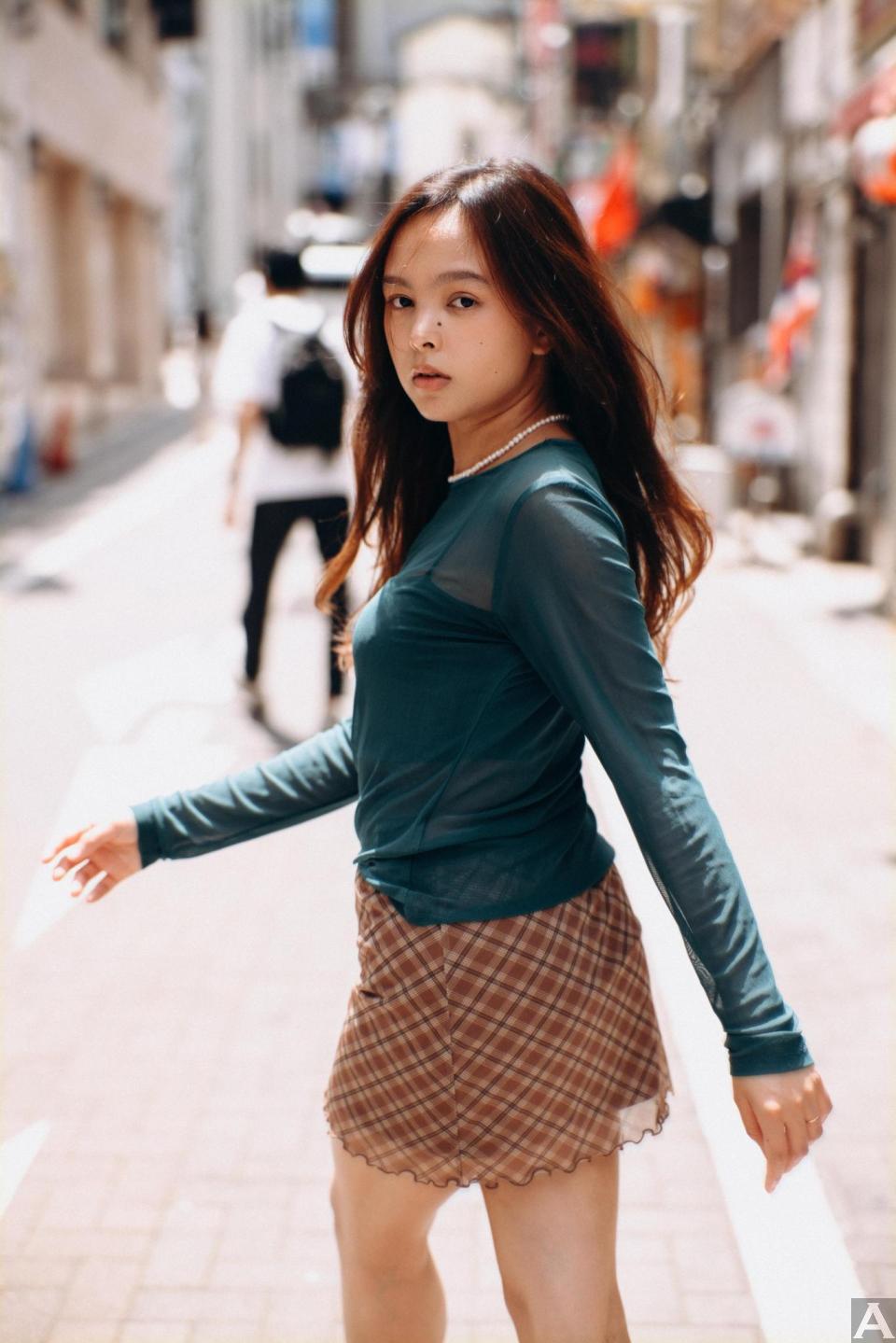 東京外国人モデル事務所アクアモデル所属のアジア人モデルのケイ