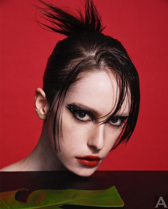 東京外国人モデル事務所アクアモデル所属の白人モデルのセリア