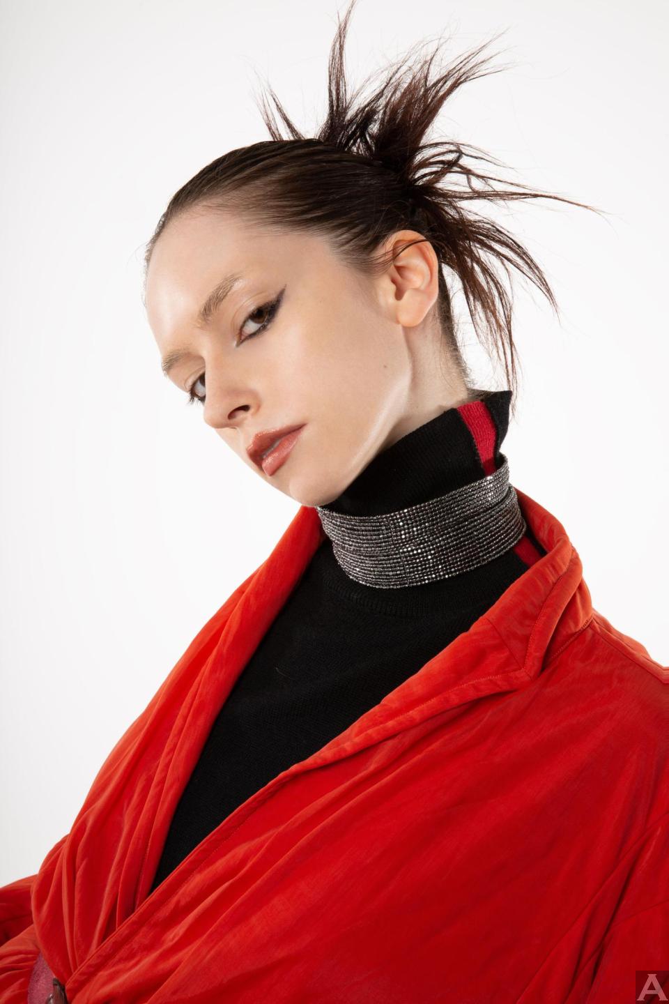 東京外国人モデル事務所アクアモデル所属の白人モデルのセリア