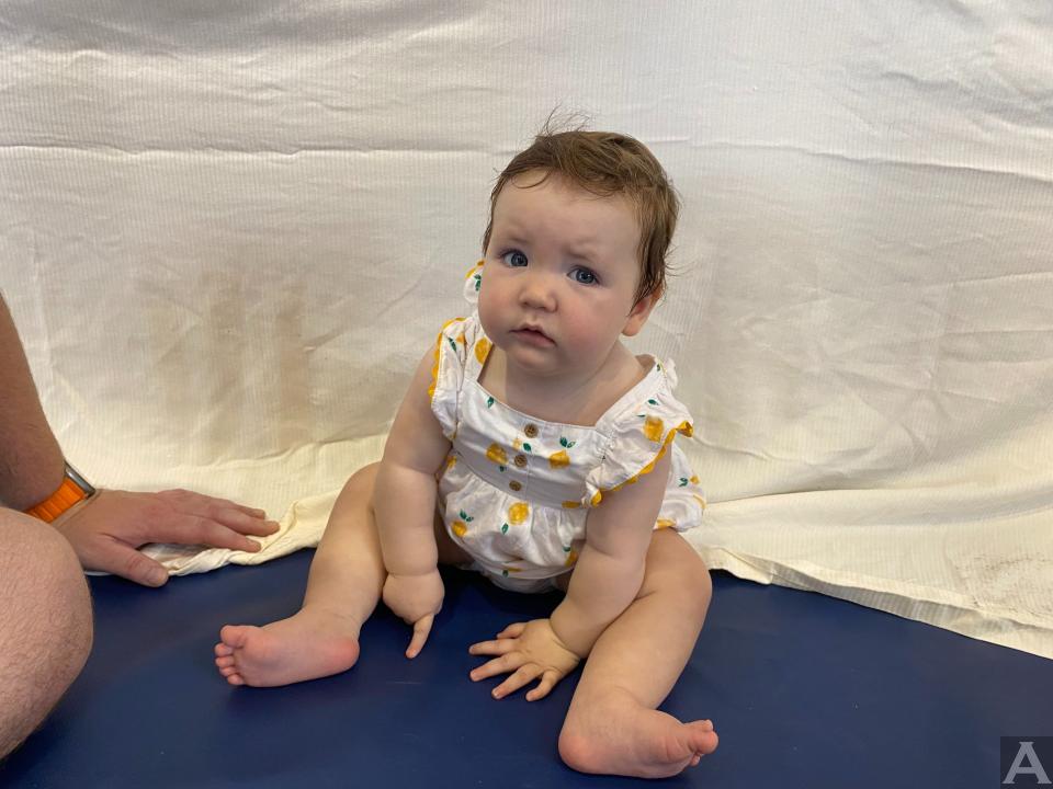 東京外国人モデル事務所アクアモデル所属のベビーモデルジョセリン