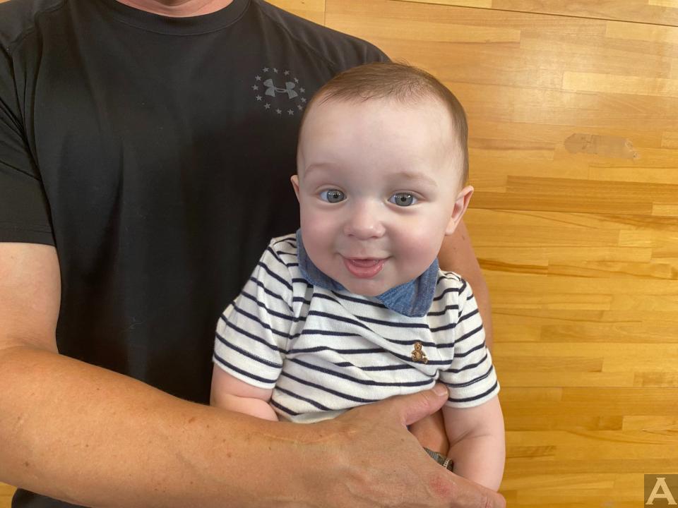 東京外国人モデル事務所アクアモデル所属のベビーモデルクリストファー