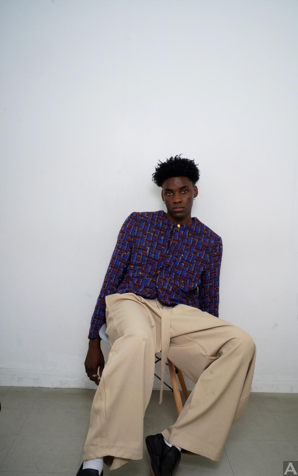 東京外国人モデル事務所アクアモデル所属の黒人モデルのケリー