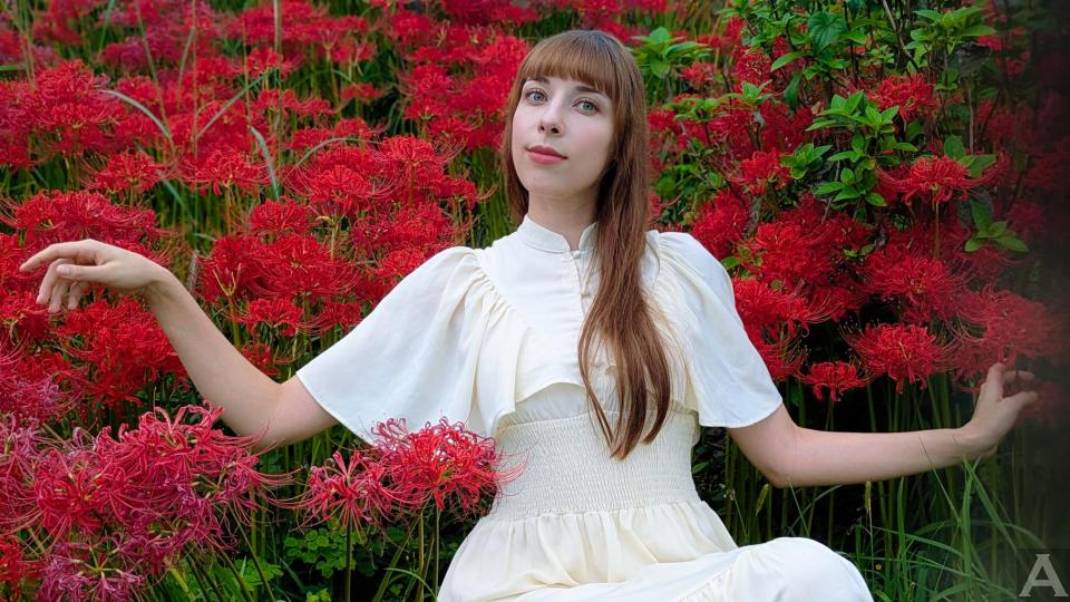 東京外国人モデル事務所アクアモデル所属白人モデルのエミリア