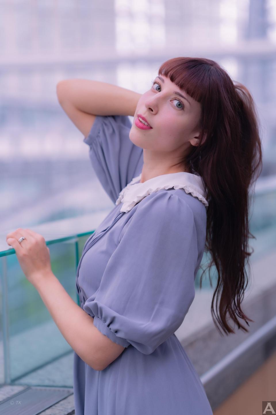 東京外国人モデル事務所アクアモデル所属白人モデルのエミリア