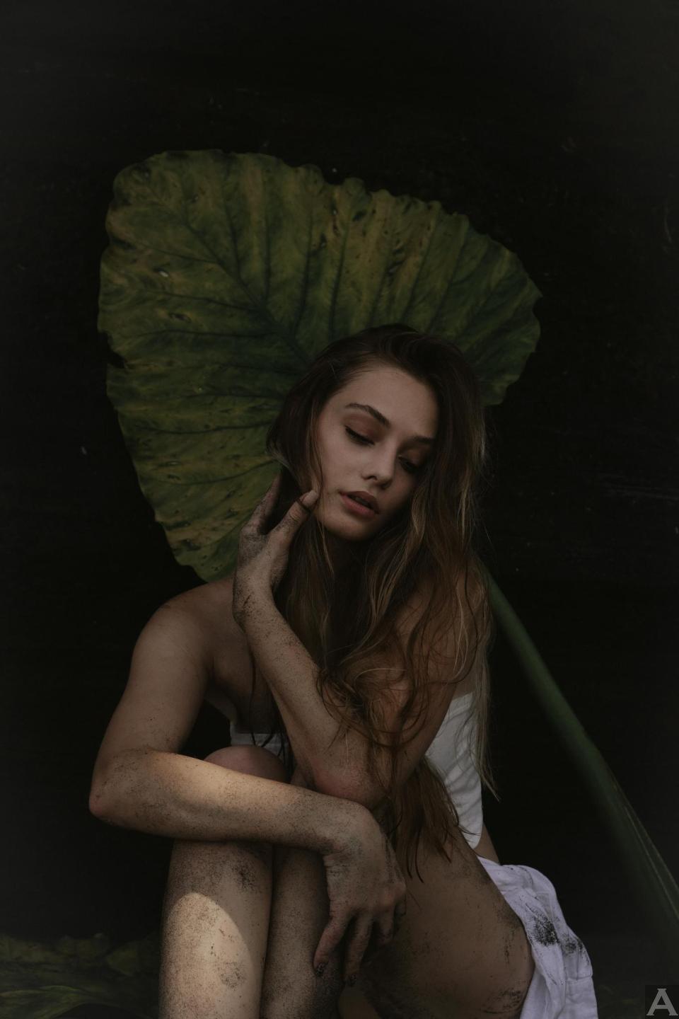 東京外国人モデル事務所アクアモデル所属の白人モデルのクリスティーナ