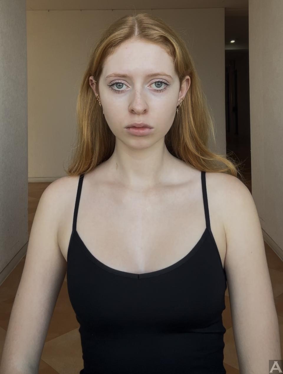 東京外国人モデル事務所アクアモデル所属の白人モデルのカヤ