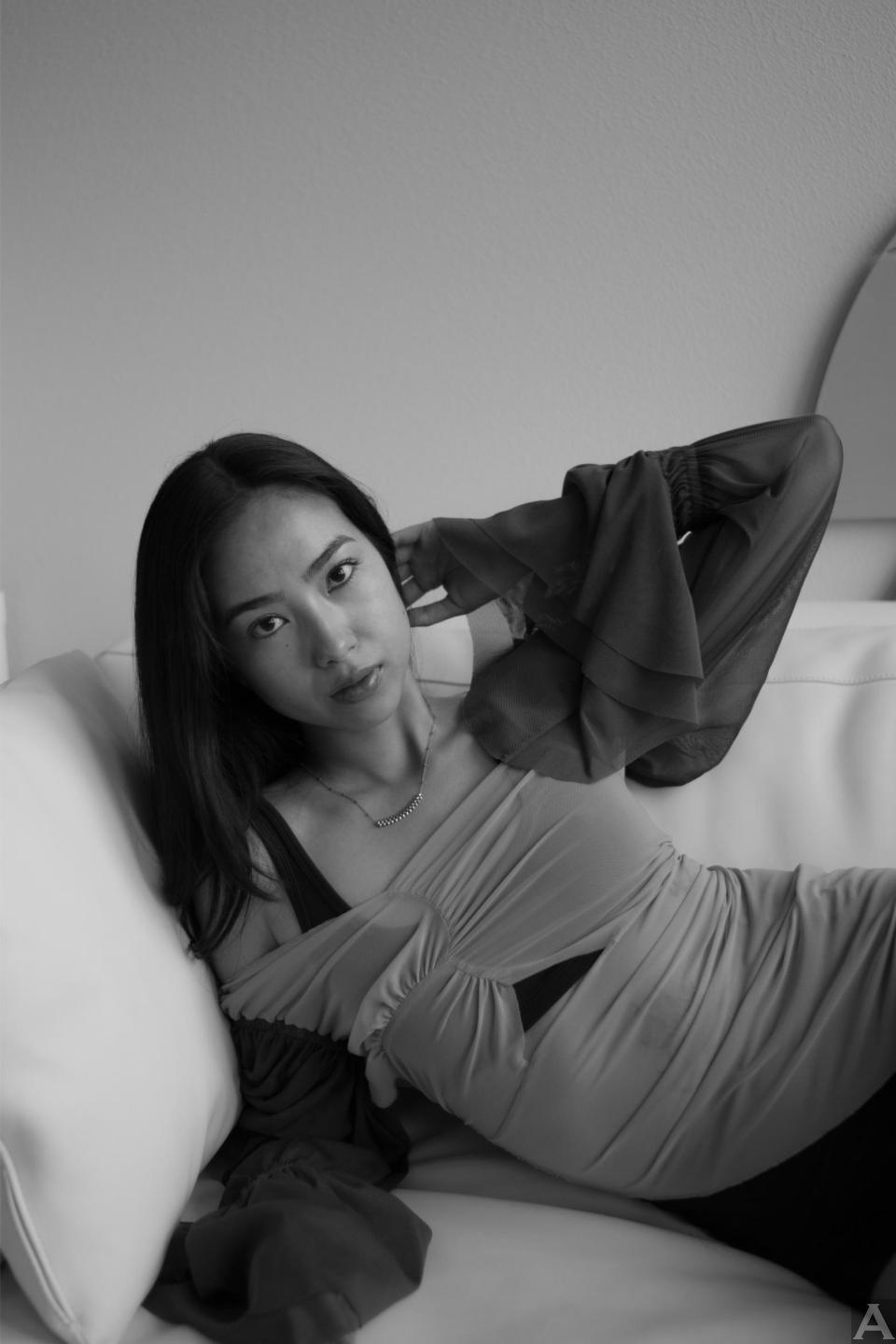 東京外国人モデル事務所アクアモデル所属のハーフモデルのクリスティーナ