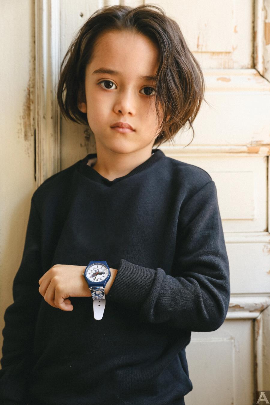 東京外国人モデル事務所アクアモデルのハーフキッズモデルアシュ