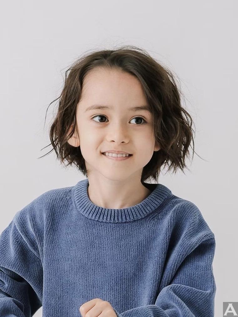 東京外国人モデル事務所アクアモデルのハーフキッズモデルアシュ