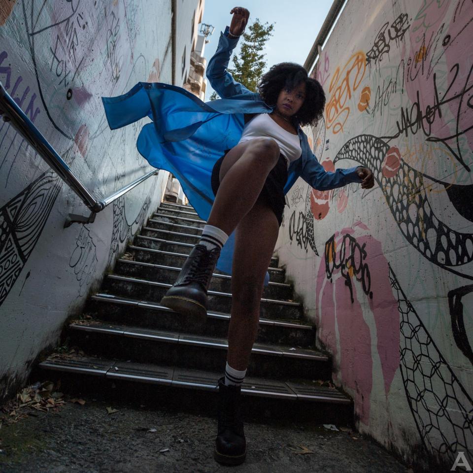 東京外国人モデル事務所アクアモデルの黒人モデルイマニ