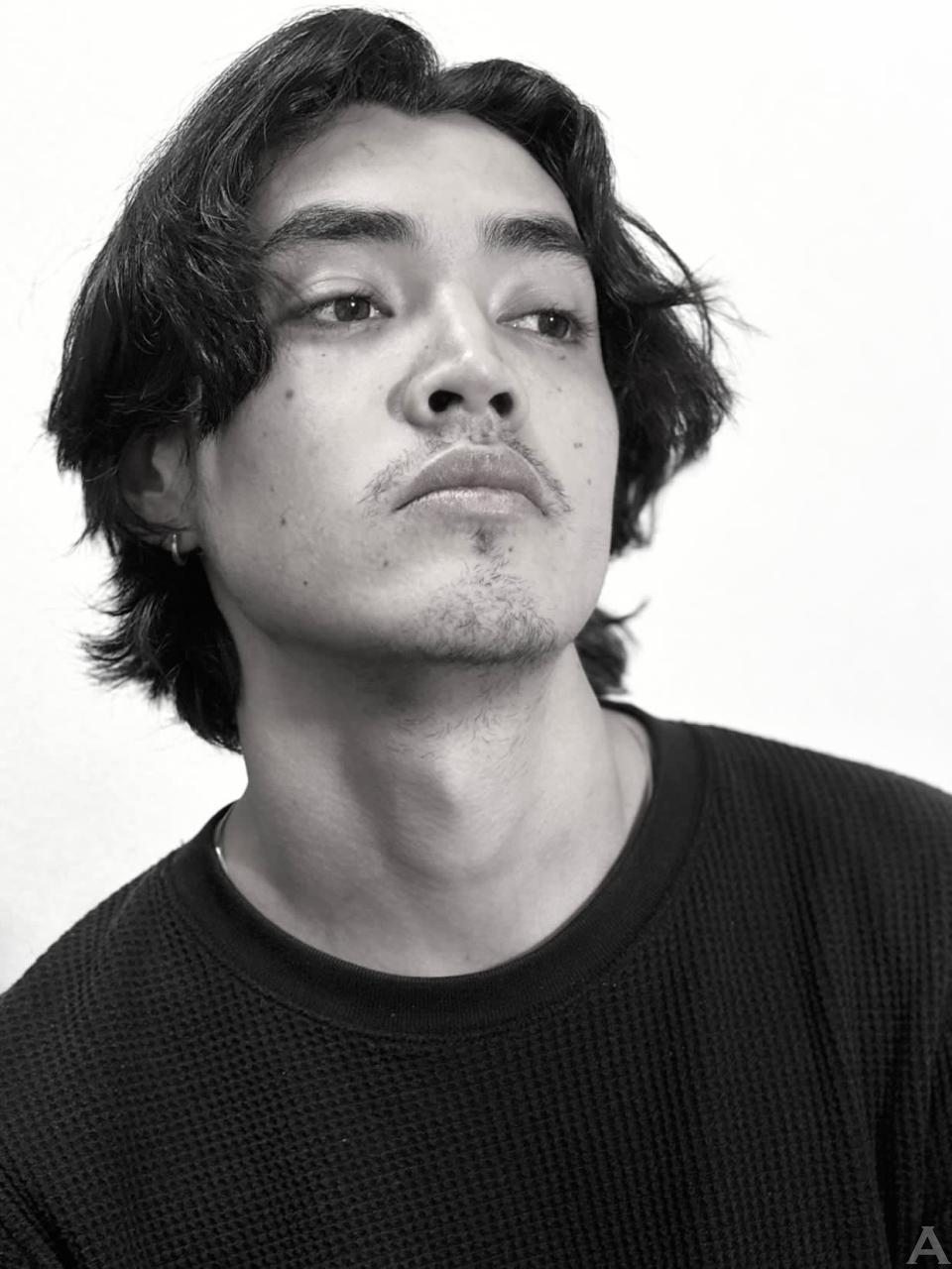 東京外国人モデル事務所アクアモデル所属のハーフモデルのカイ