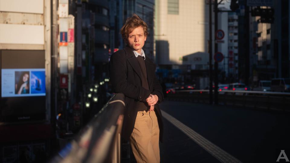 東京外国人モデル事務所アクアモデルの白人男性モデルベン