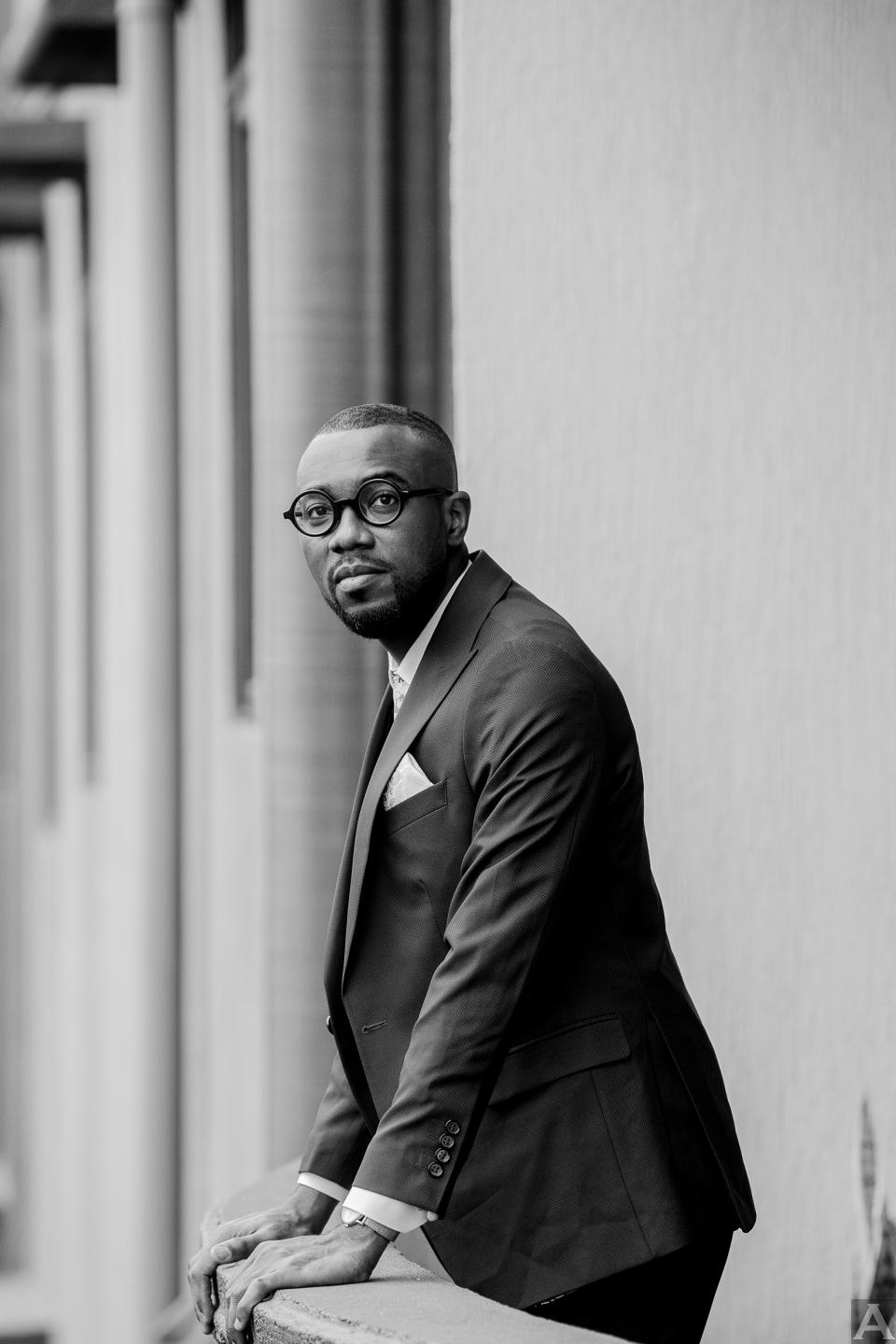 東京外国人モデル事務所アクアモデル所属の黒人モデルのネーサン