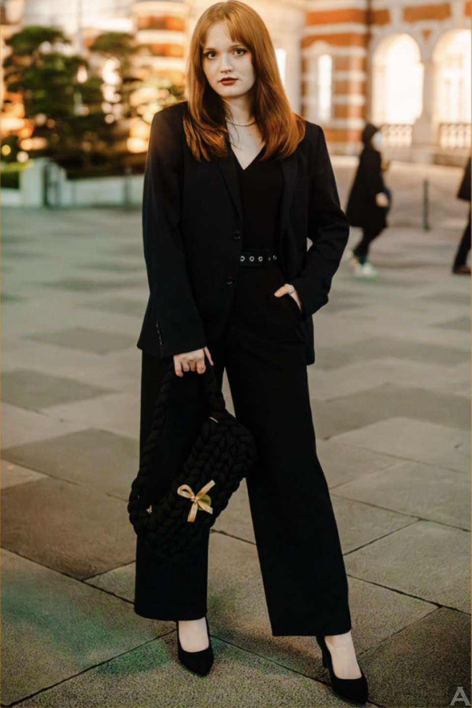 東京外国人モデル事務所アクアモデルの白人モデルのルナ