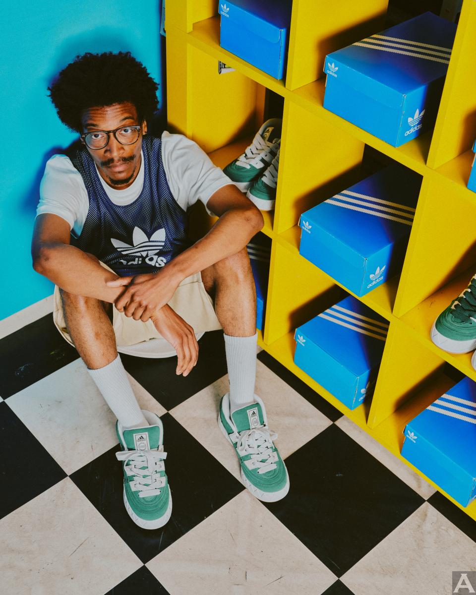 東京外国人モデル事務所アクアモデルの黒人モデルブランドン