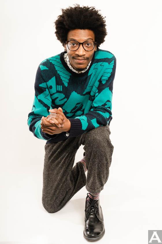 東京外国人モデル事務所アクアモデルの黒人モデルブランドン