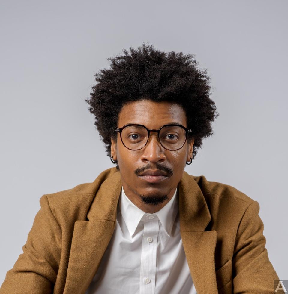 東京外国人モデル事務所アクアモデルの黒人モデルブランドン